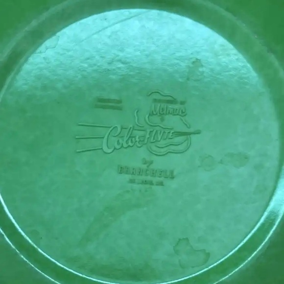 Branchell Melmac Color Flyte Green Dishes - Picture 4 of 4